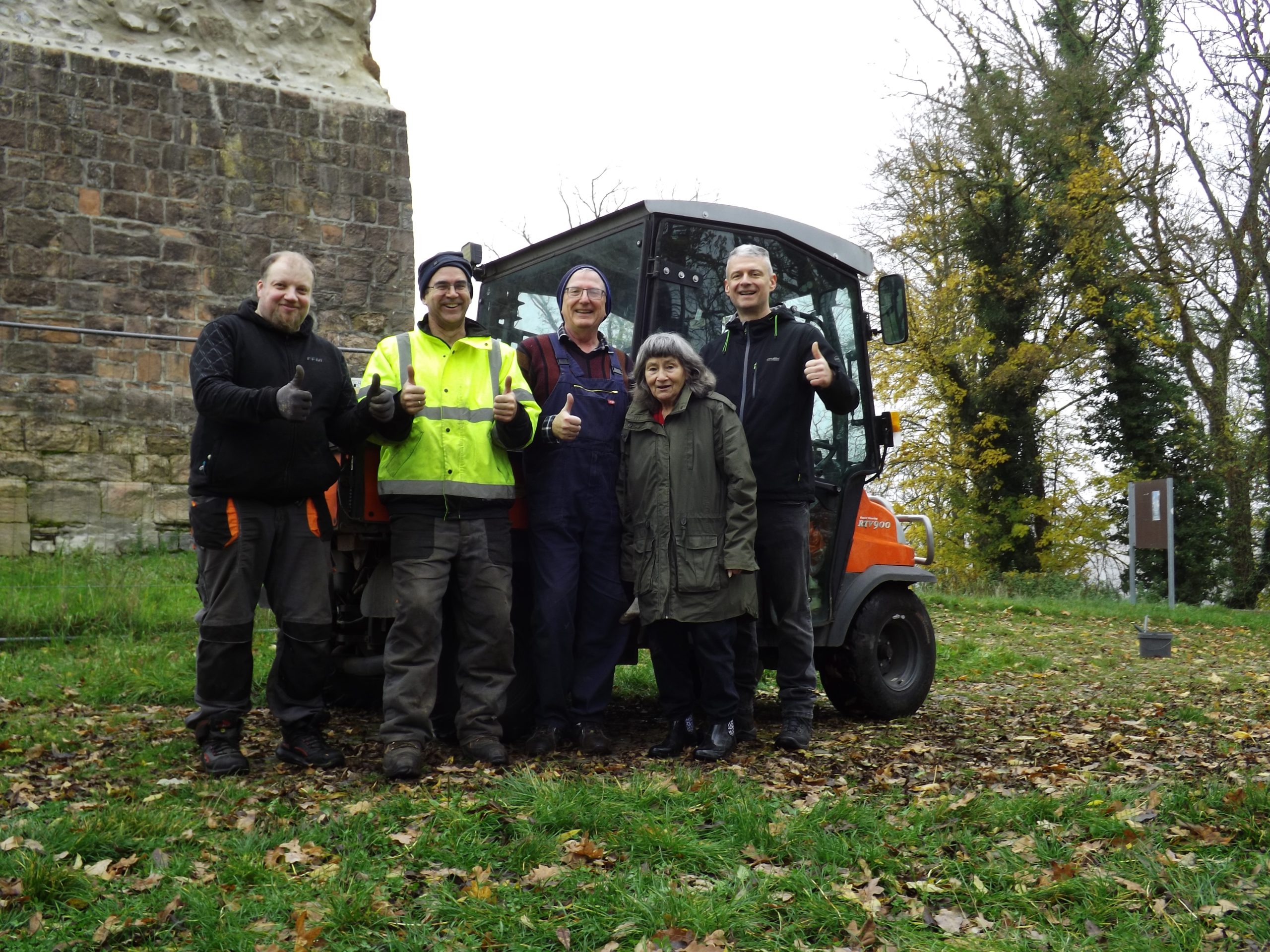 Freischnitt im November